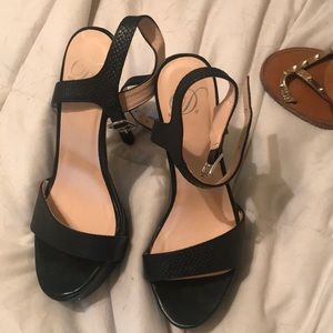 Black heels!